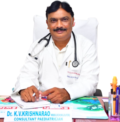 Dr. K.V. Krishna Rao, MBBS, DCH (Niloufer)